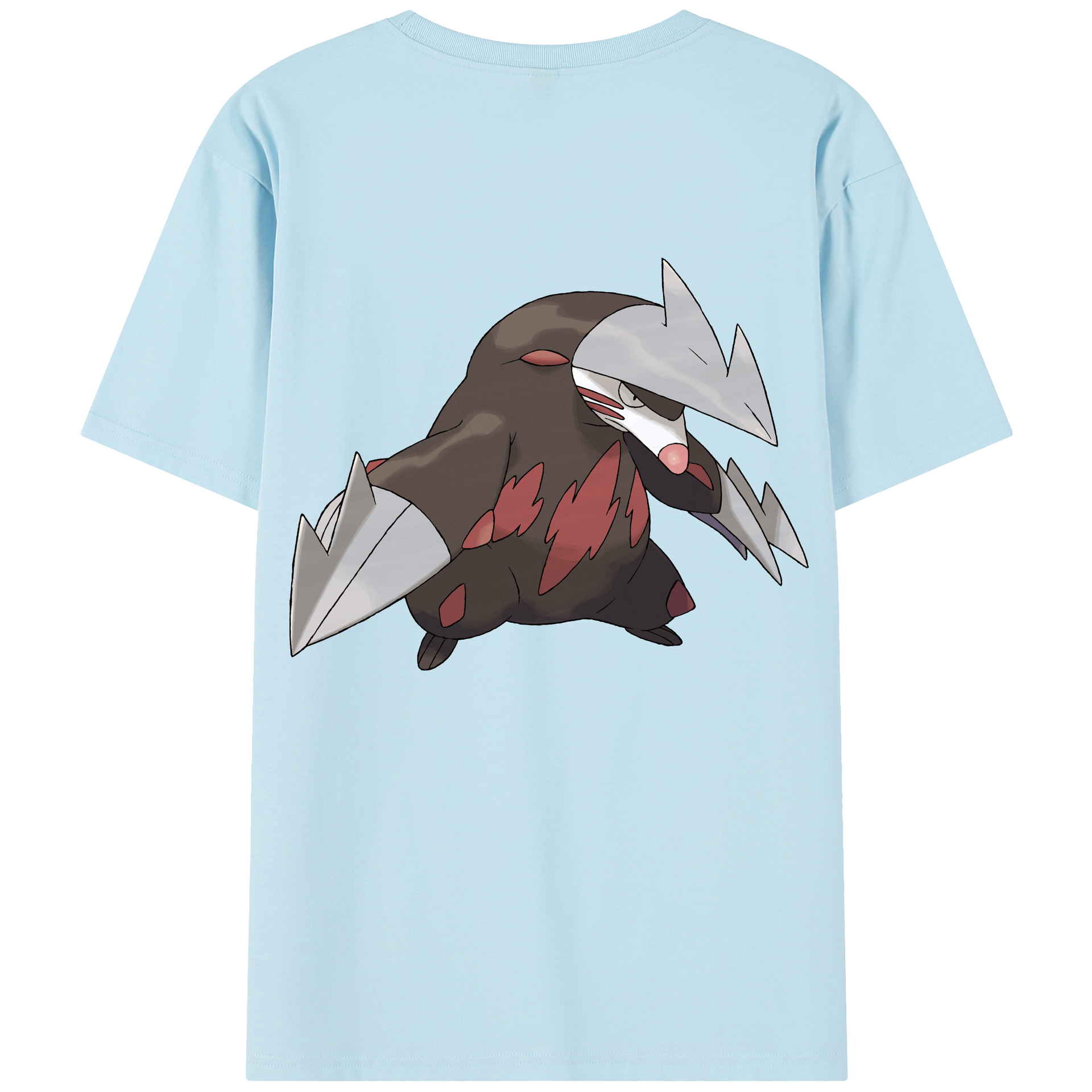 （画像用） ポケットモンスター Pokémon 綿100％半袖Tシャツ（背面プリント）